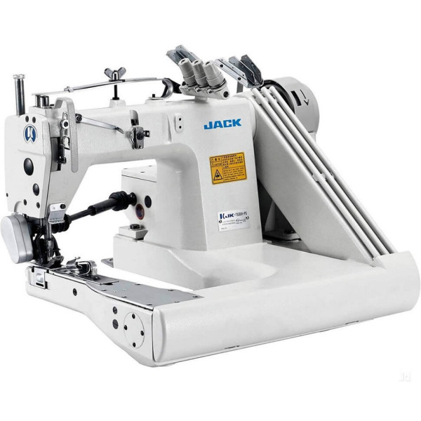 Jack JK-T9280-73-2PL 3-х голкова машина ланцюгового стібка на П-подібній платформі з прямим приводом та пулером