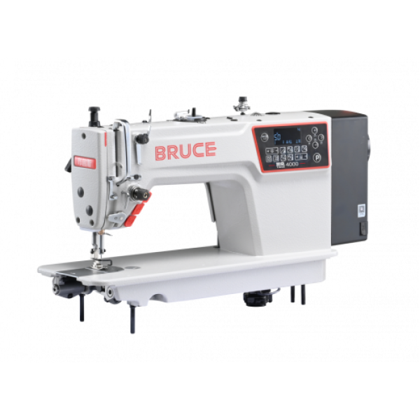 BRUCE R4000-B-DHQ-7 Полностью автоматическая 1-игольная машина челночного стежка с шаговым двигателем