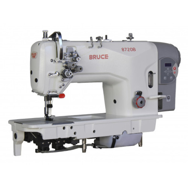 BRC-8720B-003С двухигольная швейная машина без отключения игл с увеличенными челноками