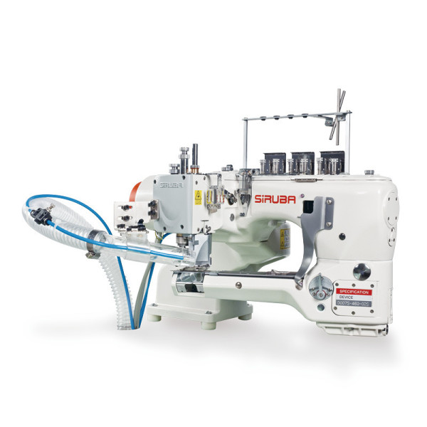 Флетлок Siruba D007S-460-02R-ET/AK/AW7 Плоскошовная шестиниточная швейная машина