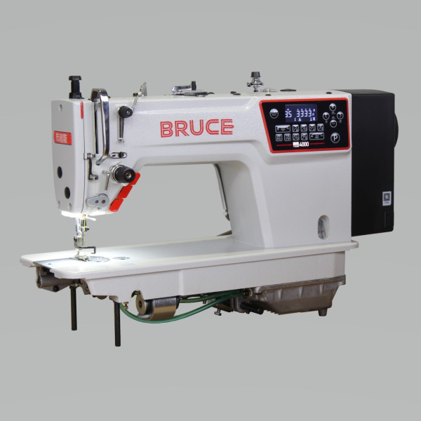 Bruce R4000-B-S Промышленная компьютеризированная швейная машина с масляным закрытым картером и автоматическими функциями