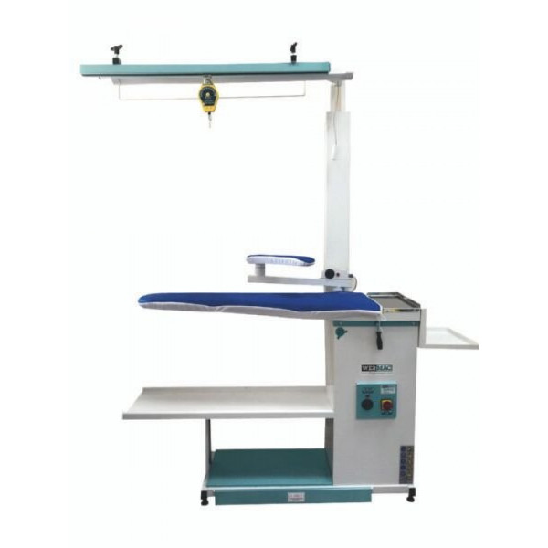 WERMAC C200 Professional промышленный гладильный стол с подогревом, вакуумным отсосом, рукавом, подвесом утюга