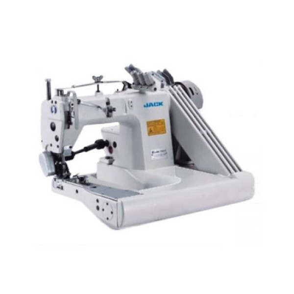 Jack JK-T9280-73-2PL 3-х голкова машина ланцюгового стібка на П-подібної платформи з прямим приводом і пулером