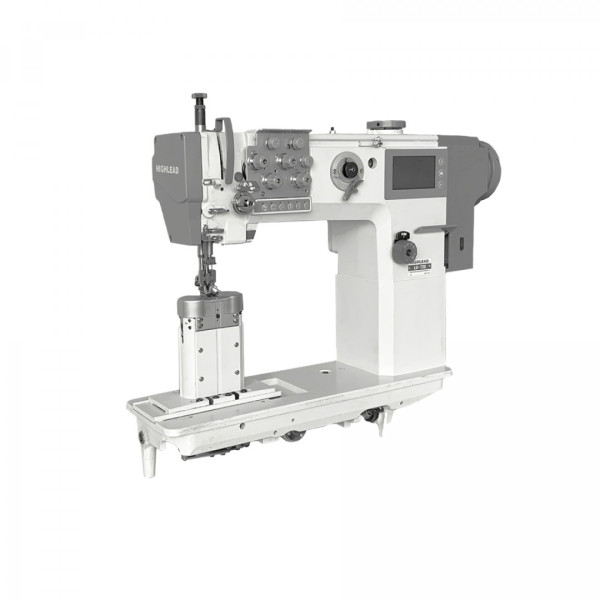 Highlead LU-720 Двухголковая машина челночного стежка колонкового типа с тройным продвижением и прямым приводом