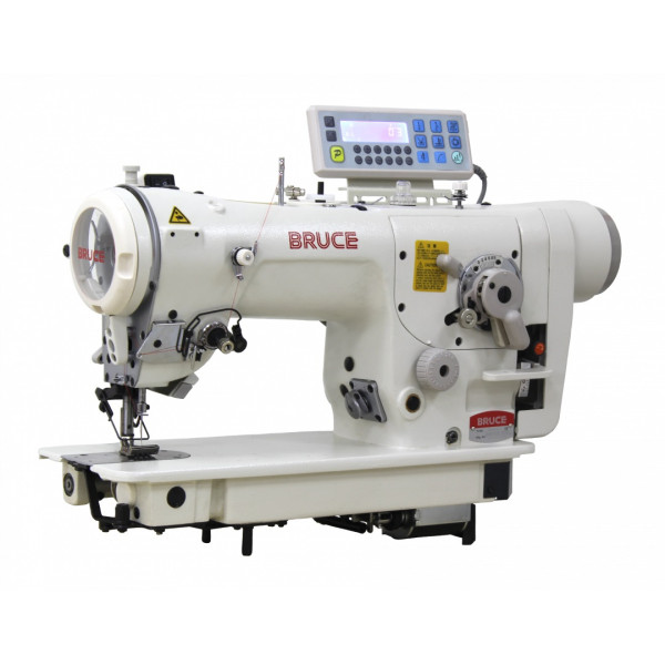 BRUCE BRC-2284B-4E Промислова високошвидкісна швейна машина зигзаг з прямим приводом та автоматичними функціями