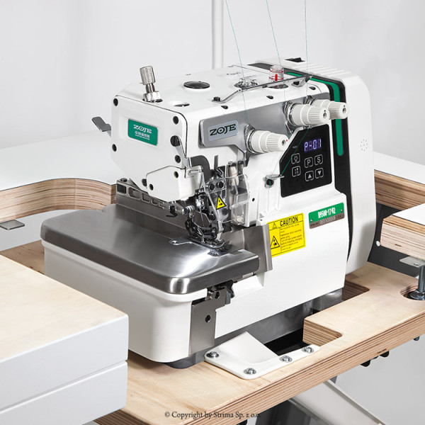 Zoje ZJ B9500-16S2-02 Промисловий 3 нитковий мікрооверлок для легких і середніх матеріалів.
