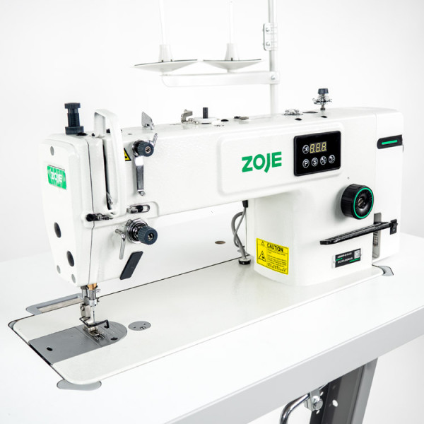 Zoje ZJ-A6000P-D-G Одноигольная машина челночного стежка с LCD-дисплеем и автоматической обрезкой нитей