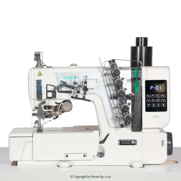 Zoje C5000-356-D3B/02 Плоскошовная машина с плоской платформой прямым приводом и автоматикой