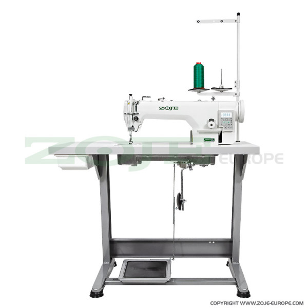 ZOJE ZJ9703HAR-D4 1-игольная машина челночного стежка с автоматическими функциями иа максимальной длиной стежка 12 мм, для средних и тяжелых тканей