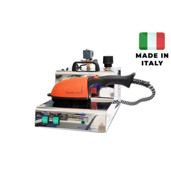 Rotondi Mini 3 Inox+Brush Професійний парогенератор з паровою щіткою для вертикального прасування