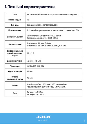 Инструкция Jack K5 - 2
