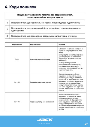 Инструкция Jack H6 - 45