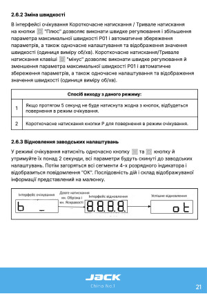 Инструкция Jack JK-C2 - 15