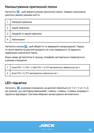 Инструкция Jack C3 - 11