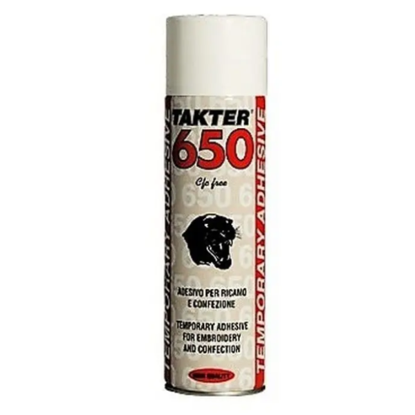 Спрей-клей временной фиксации д/вышивки и кроя (уп 500мл) TAKTER-650 Siliconi