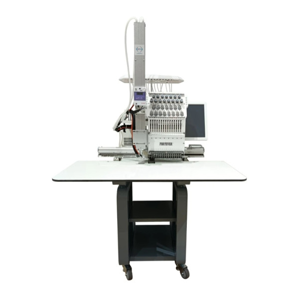 FORTEVER FT-1501R (600х400 мм) промислова 15-голкова вишивальна машина з рукавною платформою та лазером
