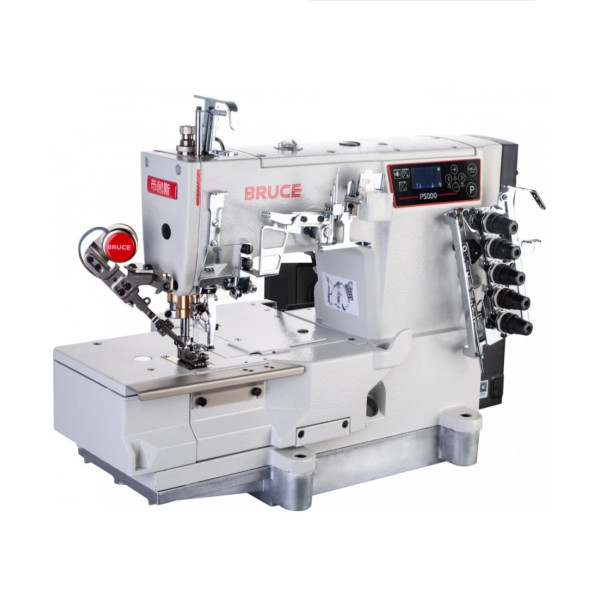 BRUCE P5000-UT-01GBx356 плоскошовна машина з плоскою платформою та автоматичними функціями