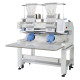 FORTEVER FT-1502HC (2 раб. поля: 500х400 мм) промышленная вышивальная машина с двумя вышивальными головами и платформами рукавного типа
