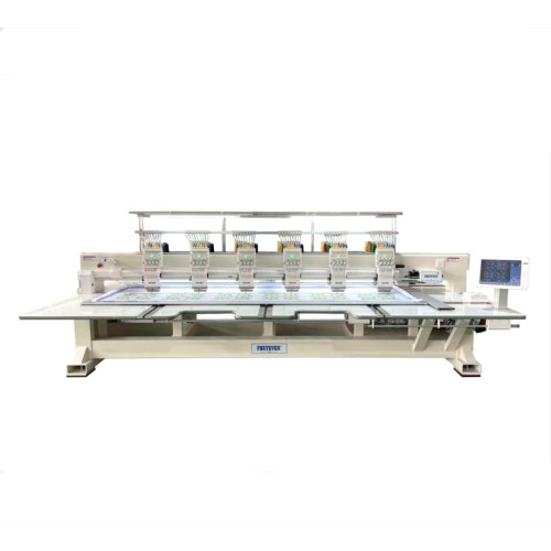 FORTEVER FT-1506MF (раб. поле: 500х500х850 мм) шестиглавая промышленная вышивальная машина для плоской вышивки