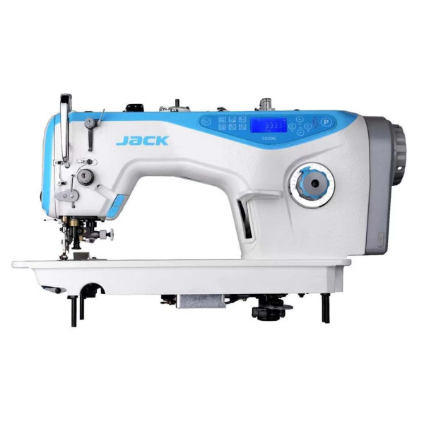 Jack JK-5559F-W одноигольная швейная машина челночного стежка с автоматическими функциями и обрезкой края материала