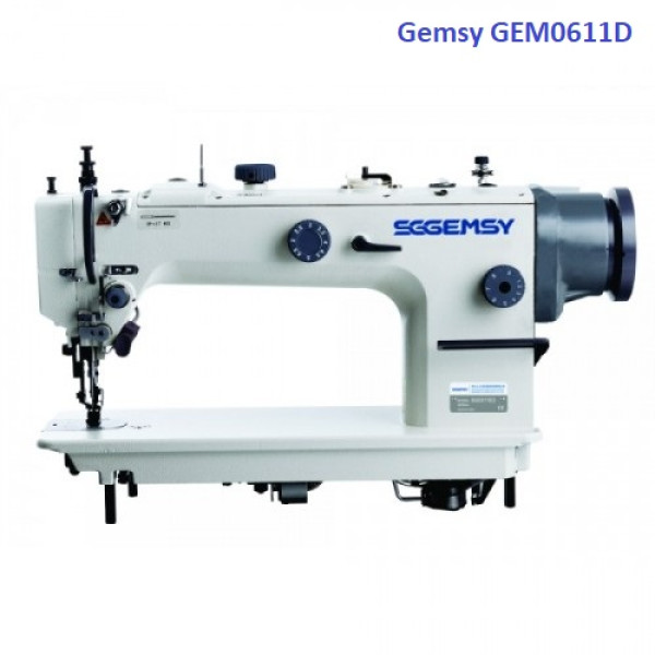 Gemsy GEM0611D Прямострочная машина с тройным транспортом и функцией перетопа