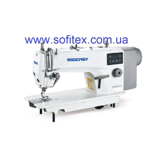 Gemsy SG8802E-B Одноигольная машина челночного стежка со встроенным сервоприводом и увеличенным челноком