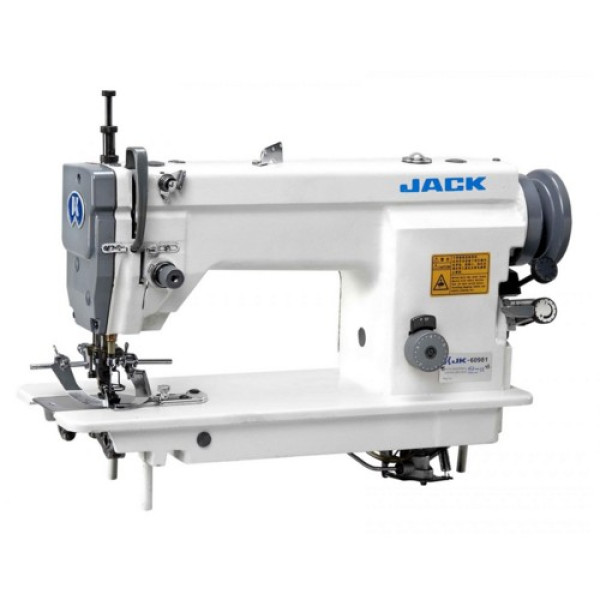 Jack JK-60981 Прямострочная одноигольная швейная машина с нижним и дифференциальным верхним транспортером