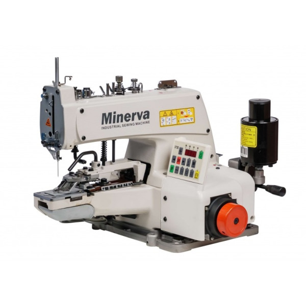 Minerva M373D Промисловий ґудзиковий напівавтомат для пришивання плоских гудзиків