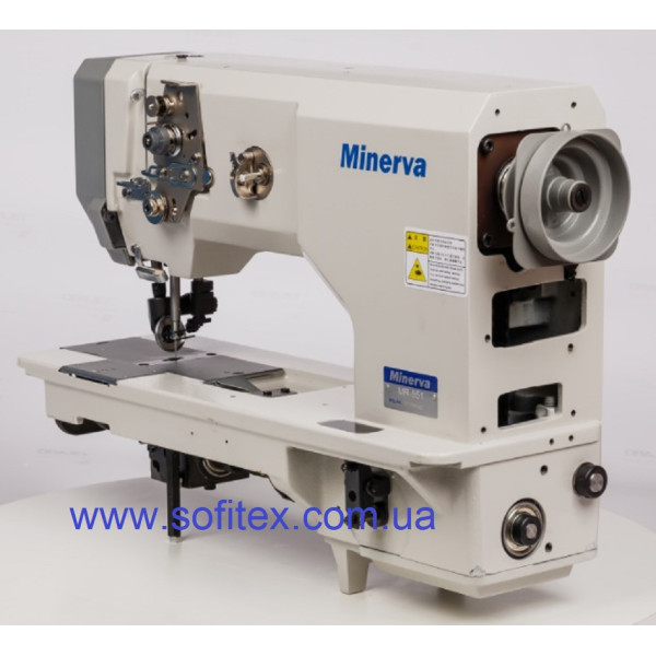 Minerva MR-551 Одноголкова машина з унісонним просуванням матеріалу (ролик-ролик) для важких матеріалів