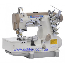 Shunfa SF562-02BB Плоскошовная швейная машина (распошивалка) с устройством для подачи бейки