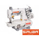 Siruba C007K-W122-356/CH Плоскошовна швейна машина (розпошивалка) з циліндричною платформою та верхнім розкладником
