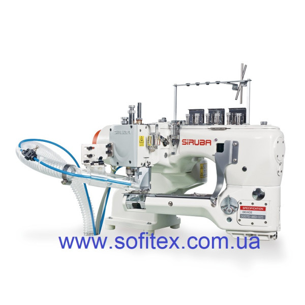 SIRUBA D007S-460-02R-ET/AW1 Плоскошовная швейная машина типа флетлок