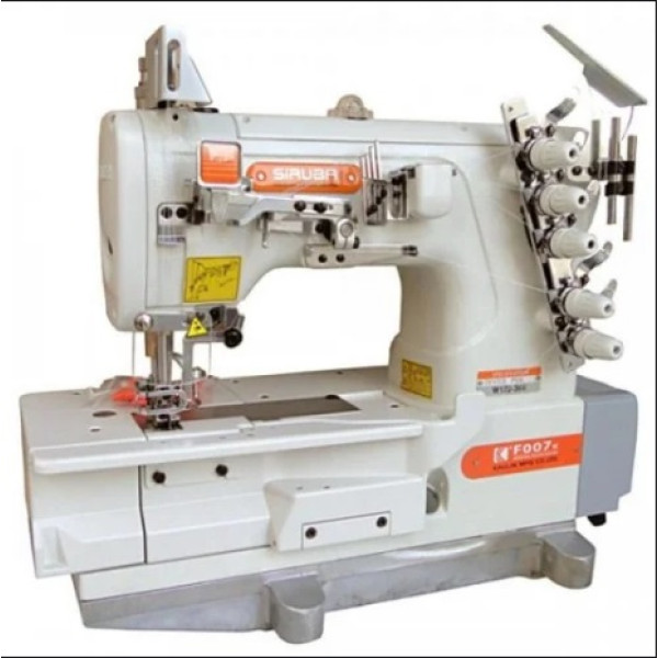 Siruba F007KD-W162-364 FHA /DFKU1-0 Плоскошовная швейная машина (распошивалка) с устройством для подгибки