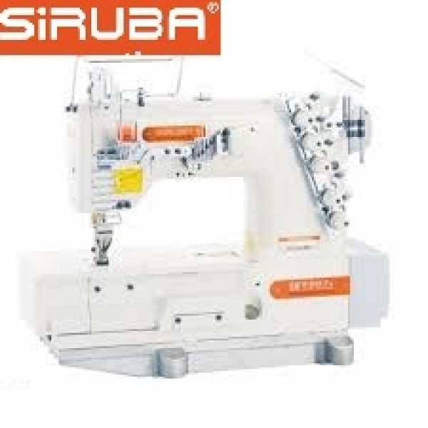 Siruba F007K-U712-264/FSP/FEC (P5117-A, 10MM) Двухигольная швейная машина цепного стежка без укладчика 