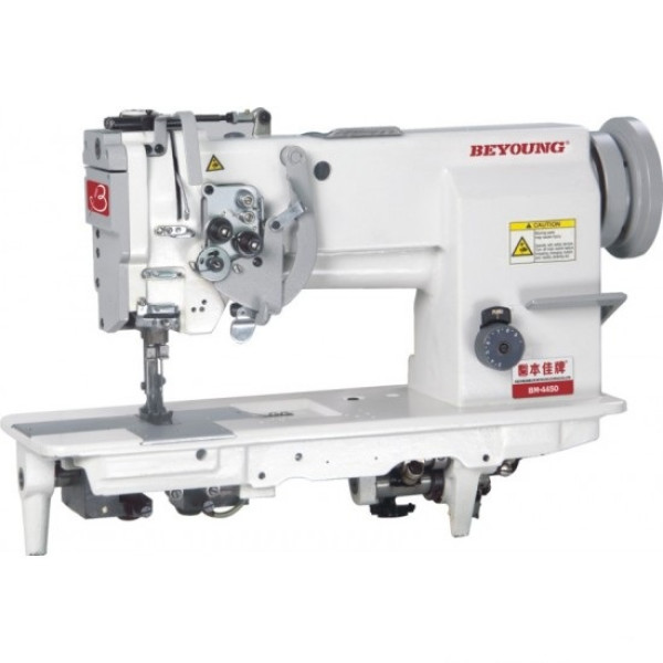Beyoung BM-4450 Двухигольная прямострочная машина с тройным продвижением и отключением игл