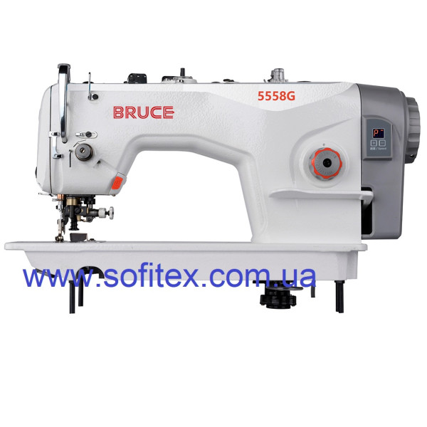 Bruce BRC-5558G-A (1/4) Одноголкова швейна машина з обрізанням краю тканини