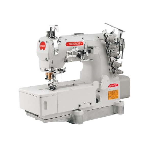 Bruce 562ADI-02BBх356(364) Трехигольная пятиниточная распошивальная швейная машина
