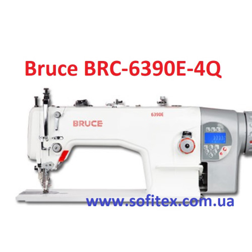 Bruce BRC-6390E-4Q Одноголкова швейна машина з крокуючою лапкою та автоматикою