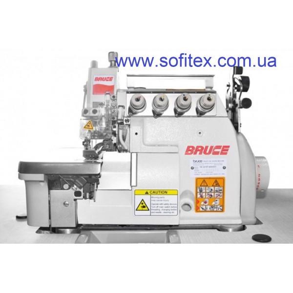 Bruce BRC-3216TDI-A04/435 Высокоскоростной промышленный двухигольный пятиниточный оверлок