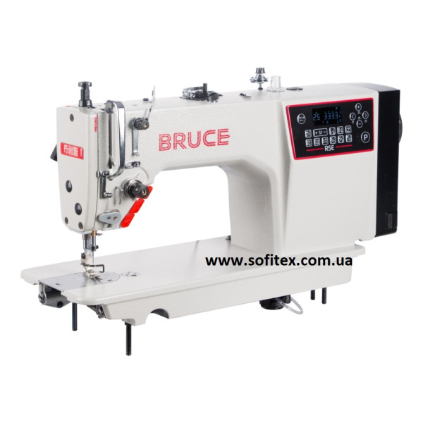 Bruce R4000-4DHQ-7 Комп'ютеризована машина човникового стібка зі збільшеним човником з електронним керуванням довжини стібка під середні тканини