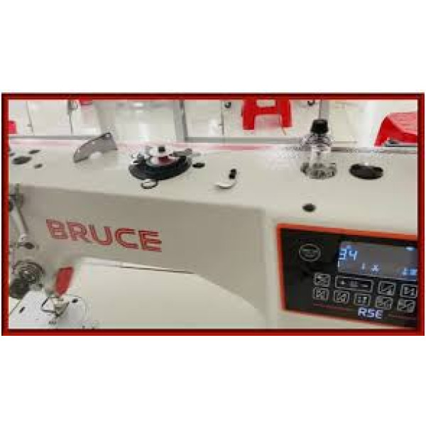 Bruce R5E-HQ-7 Компьютеризированная  машина челночного стежка с электронным управлением длины стежка под средние ткани