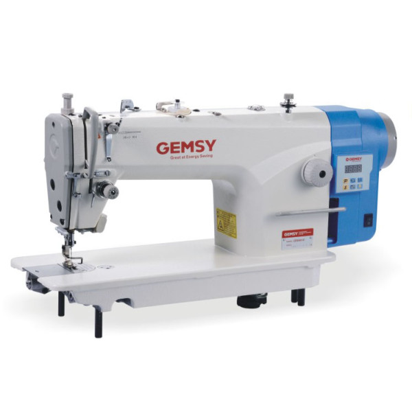 Gemsy GEM8801D1 Одноигольная прямострочная машина с прямым приводом и обрезкой нити