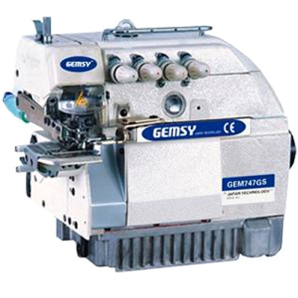 Gemsy GEM 747F Промисловий чотиринитковий оверлок