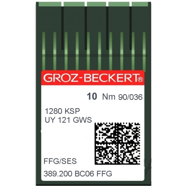 Игла Groz-Beckert 1280KSP, UY121GWS FFG 10 шт/уп