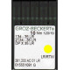 Голка Groz-Beckert 134-35LR, 2134-35LR, DPx35LR для шкіри 10 шт/уп