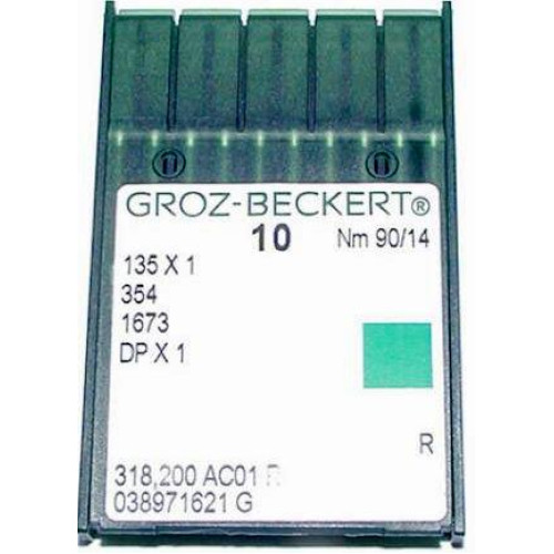 Голка Groz-Beckert 135x1, 354, 1673, DPx1 10 шт/уп