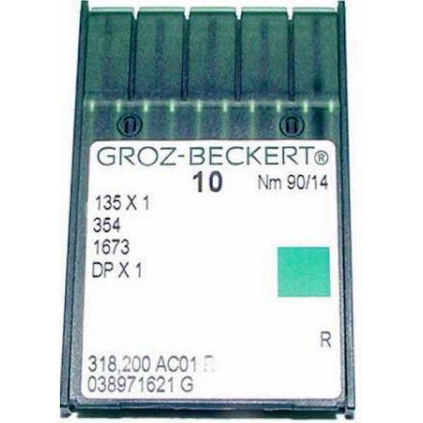 Голка Groz-Beckert 135x1, 354, 1673, DPx1 10 шт/уп