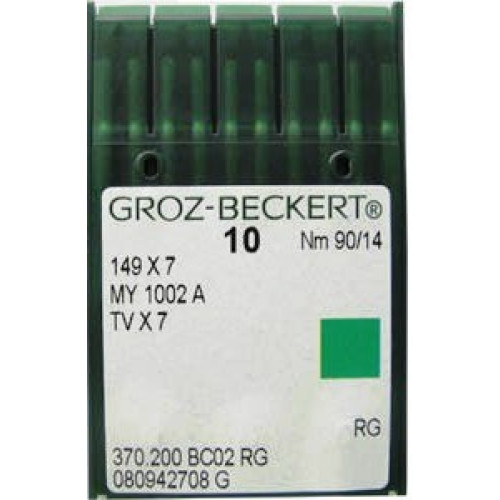 Голка Groz-Beckert 149x7, MY1002A, TVx7 для ланцюгового стібка 10 шт/уп