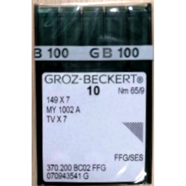 Голка Groz-Beckert 149x7, MY1002A, TVx7 FFG для ланцюгового стібка 10 шт/уп