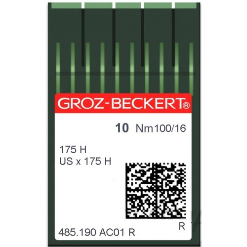 Голка Groz-Beckert 175 H/USX175 H Упаковка 10шт